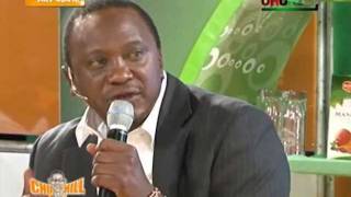 Uhuru Kenyatta on Churchill Live [upl. by Norha737]