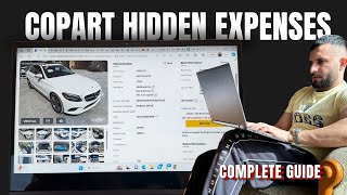 Copart live auction  Complete guide  Copart hidden expenses [upl. by Yeldahc]