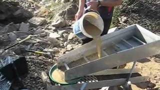 Gold panning and Highbanking at Shoalhaven River NSW Australia [upl. by Adnahsal668]