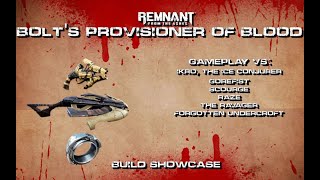 Remnant From the Ashes  Build Guide  Provisioner of Blood vs Apocalypse bosses amp dungeon [upl. by Oigroeg]