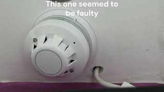 HAES Fire Alarm Smoke Detector Testing [upl. by Lapointe]