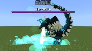 New Warden Zilla Addon Update in Minecraft BedrockEdition [upl. by Perzan657]