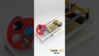 Screen Printing Machine cad solidworks fusion360 mechanical mechanism 3ddesign engineering [upl. by Thun]