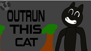 outrun this cat animation mautzi video cartooncat [upl. by Nodnahs]