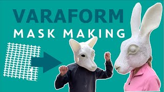 Varaform Mask Making Tutorial How to make lightweight animal masks using thermoplastic [upl. by Oicnaneb476]