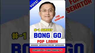 1 survey as senator Bong Go [upl. by Peers259]