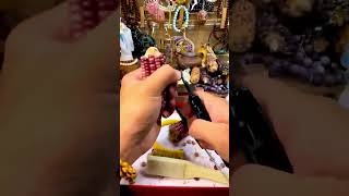 hand asmrhand handiwork satisfying naturalornaments crystals ornaments fruit asmr [upl. by Darsie]