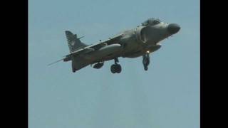 Sea Harrier FA2 Royal NAVY RIAT 2005 [upl. by Gusella]