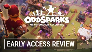 Oddsparks  An Automation Adventure Review  Early Access [upl. by Scherman48]