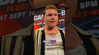 CANELO RESPONDS TO TURKI ALALSHIKH PASSING ON FIGHT W CRAWFORD [upl. by Nagirrek]