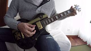 Seek amp Destroy  MetallicA rhythm guitar cover How to play James Hetfield part [upl. by Dragde]