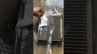 cooling coil cleaning evaporator cleaning car cooling coil service [upl. by Ennaira]