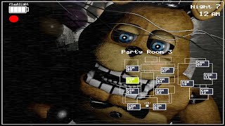 Back to 1983 UnNightmare Freddy in FNaF 2 FNaF 2 Mods [upl. by Anomer523]