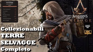 ASSASSINS CREED MIRAGE TERRE SELVAGGE  Manufatti Attrezzature Libri Enigmi Siti Frammenti Storie [upl. by Anwahsiek]