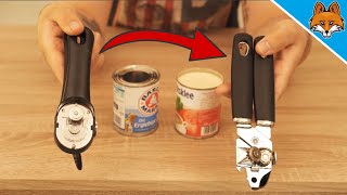 How to use a can opener  How to Video ✅ [upl. by Latt]