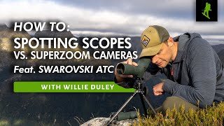 Spotting Scopes vs Superzoom Cameras for HUNTING NZHunterAdventures [upl. by Nirihs]