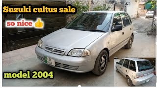 Suzuki cultus for sale model 2004 urgent sale how good cultus 03465101495 Suzuki cultus [upl. by Ahsiekar]