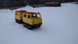 BV206 RC  Winter Test Drive [upl. by Annoif387]