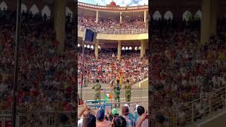 Wagah Border attari Retreat Ceremony Parade August 25 🇮🇳🔥🔥❤️ [upl. by Koslo]