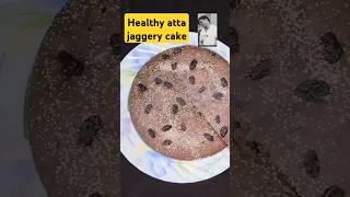 Healthy atta jaggery cake without egg and oven😋shortstrending mini vlog viralfood [upl. by Latoya293]