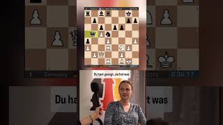 Josefine packt 1 D4 aus  Mit Erfolg😎😎 chessolympiad [upl. by Teodoro]