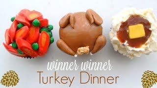 Turkey Dinner Cupcakes [upl. by Eniar]