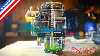 How does a CV Carburetor works  Simple graphic explanation [upl. by Nnazus]