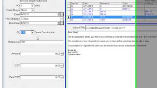 B0176 Posting Claims  Databuild Software Training Video [upl. by Orihakat802]