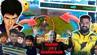 MADAN VS VAADHIYAAR 🤯 REVENGE FOR BTS amp KUMAR madanop vaadhiyaar kiranop bgmi [upl. by Lahcear]