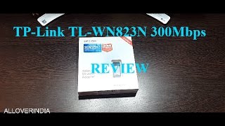 TPLink TLWN823N 300Mbps Mini Wireless N USB Adapter Black REVIEW [upl. by Aubry961]