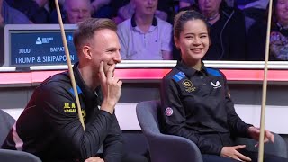 SNOOKER SHOT OF THE DAY BY JUDD TRUMP  WORLD MIXED DOUBLES 2024 [upl. by Aleacim]