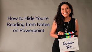 How to Hide Youre Reading Notes During Your PowerPoint Presentation [upl. by Mccutcheon]