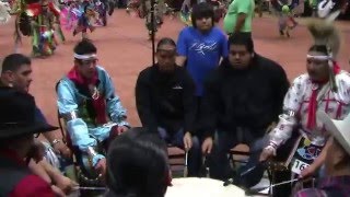 Cozad  Mens Fancy Contest Song 4  Choctaw PowWow 2015 [upl. by Yenwat]