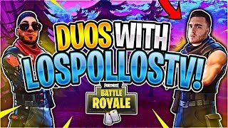 Duos with LosPollosTV Fortnite Battle Royale [upl. by Coralie]