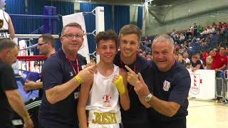 England Boxing National Schools Championship 2019 Finals Day highlights [upl. by Aserret]