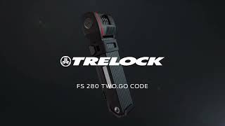 TRELOCK Faltschloss FS 280 CODE [upl. by Best]