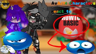 AvAM Characters react to how to basicAvAMMemeGacha ClubMost requestignore the thumbnail [upl. by Roland]