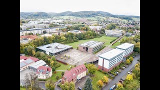 Schmalkalden University Of Applied Science  Drone View  schmalkalden [upl. by Yud]