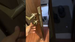 Mortise Door lock  lock for door  door locking system [upl. by Yrrat]