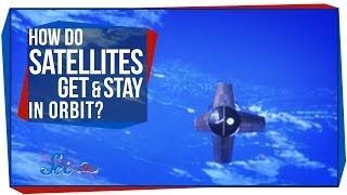 How Do Satellites Get amp Stay in Orbit [upl. by Carey]