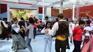 BALLO FOLKLORISTICO DELLA SICILIA A EXPO 2015 [upl. by Richma109]