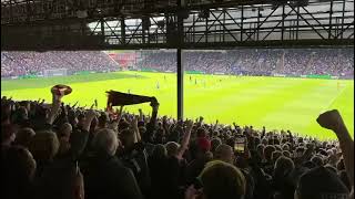 Liverpool Fans Sing Diogo Jota Song vs Crystal Palace [upl. by Ociredef67]