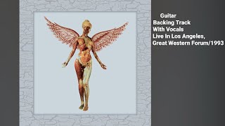 NirvanaHeartShaped BoxLive In Los AngelesGreat Western Forum1993Guitar Backing Track With Voc [upl. by Pool]