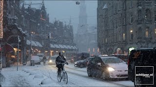 171211 snow in amsterdam [upl. by Barayon267]