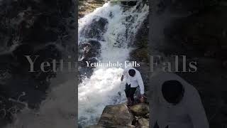 Yettinahole Falls  Dharmasthala Road  falls nature shorts trending ytshorts [upl. by Htrahddis651]