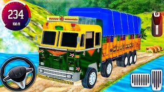 Real Offroad Cargo Indian Truck Drive  Real Transport Truck Driving Simulator  Android GamePlay [upl. by Eelrefinnej]