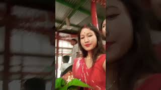 dhake porbe kati pujo jomjomatiyoutubeshorts subscribemychannel lovemuisc [upl. by Buatti]