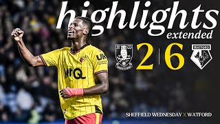 Sheffield Wednesday 26 Watford  Extended Highlights 🎞️ [upl. by Maureen]