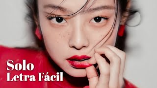 JENNIE  SOLO Letra Fácil  Pronunciación Fácil  Easy Lyrics [upl. by Notxed]