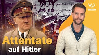 Diese Anschläge überlebte Hitler [upl. by Akemat]